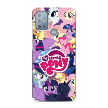 Силиконовый чехол на Motorola Moto G20 с принтом My little pony Дружба чудо Силиконовый чехол на Motorola Moto G20 с принтом My little pony Дружба чудо