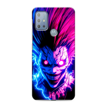 Силиконовый чехол на Motorola Moto G20 с принтом Death note Тетрадь смерти Силиконовый чехол на Motorola Moto G20 с принтом Death note Тетрадь смерти