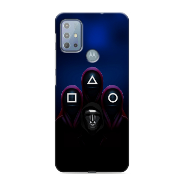 Силиконовый чехол на Motorola Moto G20 с принтом Игра Кальмара Силиконовый чехол на Motorola Moto G20 с принтом Игра Кальмара