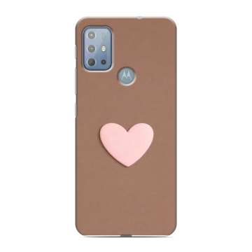 Силиконовый чехол на Motorola Moto G20 с принтом женский