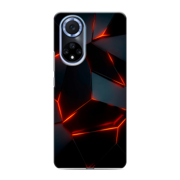 Силиконовый чехол на Huawei Nova 9 с принтом Яркие абстракции Силиконовый чехол на Huawei Nova 9 с принтом Яркие абстракции