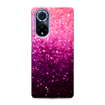 Силиконовый чехол на Huawei Nova 9 с принтом Блестки