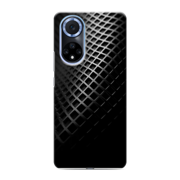 Силиконовый чехол на Huawei Nova 9 с принтом Текстура металла Силиконовый чехол на Huawei Nova 9 с принтом Текстура металла