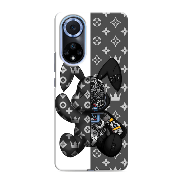 Силиконовый чехол на Huawei Nova 9 с принтом Луи робот Силиконовый чехол на Huawei Nova 9 с принтом Луи робот