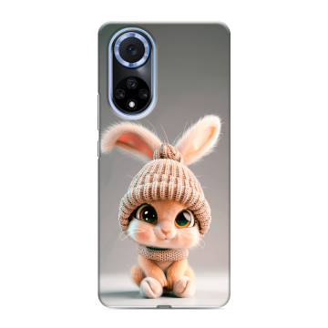 Силиконовый чехол на Huawei Nova 9 с принтом Кролик