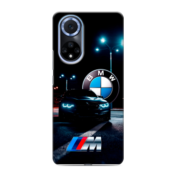 Силиконовый чехол на Huawei Nova 9 с принтом БМВ BMW