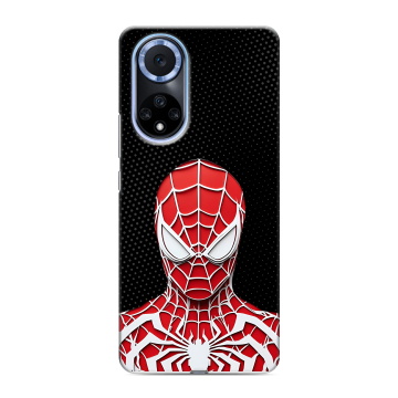 Силиконовый чехол на Huawei Nova 9 с принтом человек паук spiderman