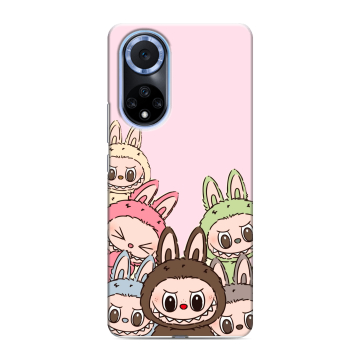 Силиконовый чехол на Huawei Nova 9 с принтом Лабубу Силиконовый чехол на Huawei Nova 9 с принтом Лабубу