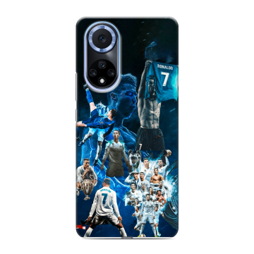 Силиконовый чехол на Huawei Nova 9 с принтом Реал Роналдо
