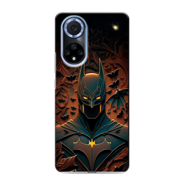 Силиконовый чехол на Huawei Nova 9 с принтом Batman Бэтмен Силиконовый чехол на Huawei Nova 9 с принтом Batman Бэтмен