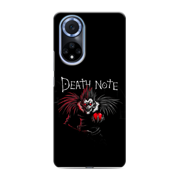 Силиконовый чехол на Huawei Nova 9 с принтом Death note Тетрадь смерти
