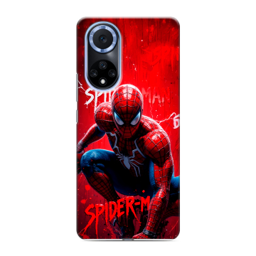 Силиконовый чехол на Huawei Nova 9 с принтом Spiderman Человек паук