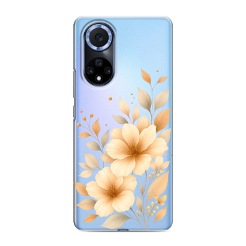 Силиконовый чехол на Huawei Nova 9 с принтом для девушки Силиконовый чехол на Huawei Nova 9 с принтом для девушки