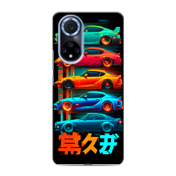 Силиконовый чехол на Huawei Nova 9 с принтом машины тачки Силиконовый чехол на Huawei Nova 9 с принтом машины тачки