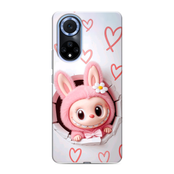 Силиконовый чехол на Huawei Nova 9 с принтом Labubu Лабубу Силиконовый чехол на Huawei Nova 9 с принтом Labubu Лабубу