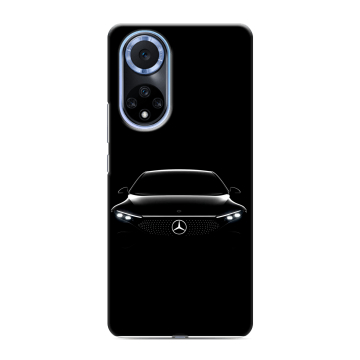 Силиконовый чехол на Huawei Nova 9 с принтом Mercedes Мерседес Силиконовый чехол на Huawei Nova 9 с принтом Mercedes Мерседес