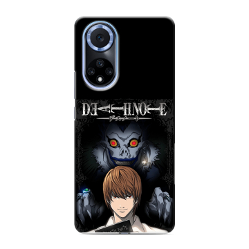 Силиконовый чехол на Huawei Nova 9 с принтом Death note Тетрадь смерти Силиконовый чехол на Huawei Nova 9 с принтом Death note Тетрадь смерти