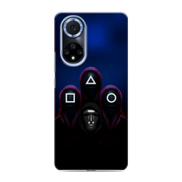 Силиконовый чехол на Huawei Nova 9 с принтом Игра Кальмара Силиконовый чехол на Huawei Nova 9 с принтом Игра Кальмара