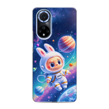 Силиконовый чехол на Huawei Nova 9 с принтом Labubu Лабубу