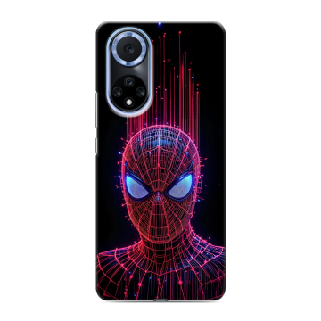 Силиконовый чехол на Huawei Nova 9 с принтом Spiderman Человек паук