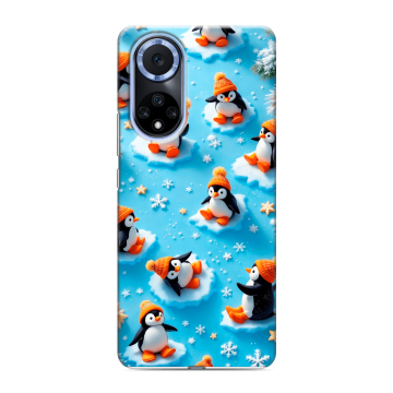 Силиконовый чехол на Huawei Nova 9 с принтом Новый год Силиконовый чехол на Huawei Nova 9 с принтом Новый год