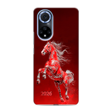 Силиконовый чехол на Huawei Nova 9 с принтом Новый год Силиконовый чехол на Huawei Nova 9 с принтом Новый год