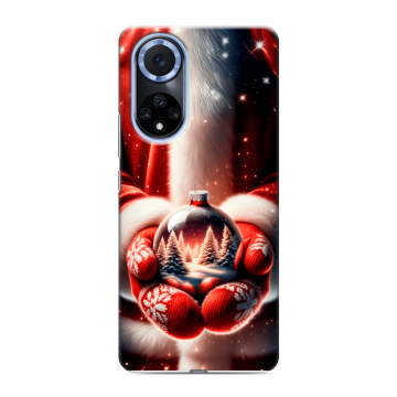 Силиконовый чехол на Huawei Nova 9 с принтом Новый год Силиконовый чехол на Huawei Nova 9 с принтом Новый год