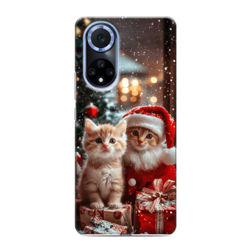Силиконовый чехол на Huawei Nova 9 с принтом Новый год Силиконовый чехол на Huawei Nova 9 с принтом Новый год