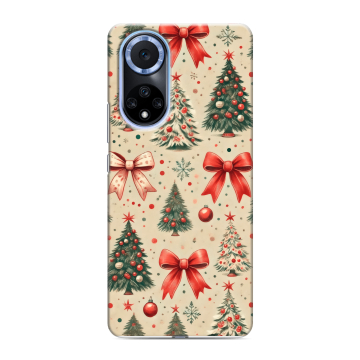 Силиконовый чехол на Huawei Nova 9 с принтом Новый год Силиконовый чехол на Huawei Nova 9 с принтом Новый год