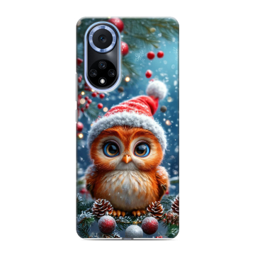 Силиконовый чехол на Huawei Nova 9 с принтом Новый год Силиконовый чехол на Huawei Nova 9 с принтом Новый год