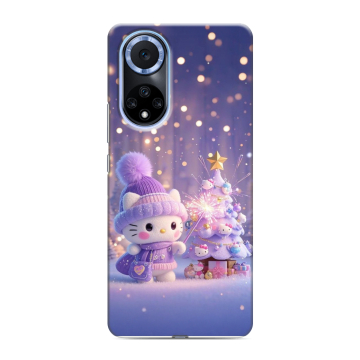 Силиконовый чехол на Huawei Nova 9 с принтом Новый год Силиконовый чехол на Huawei Nova 9 с принтом Новый год