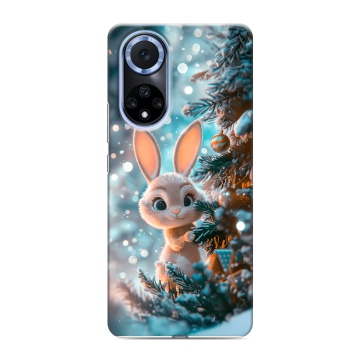 Силиконовый чехол на Huawei Nova 9 с принтом Новый год Силиконовый чехол на Huawei Nova 9 с принтом Новый год