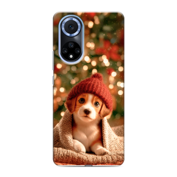 Силиконовый чехол на Huawei Nova 9 с принтом Новый год Силиконовый чехол на Huawei Nova 9 с принтом Новый год