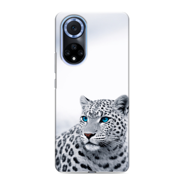 Силиконовый чехол на Huawei Nova 9 с принтом женский