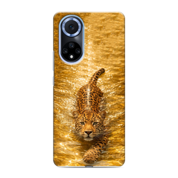 Силиконовый чехол на Huawei Nova 9 с принтом женский
