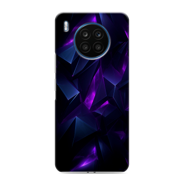 Силиконовый чехол на Huawei Honor 50 Lite с принтом Абстракиция