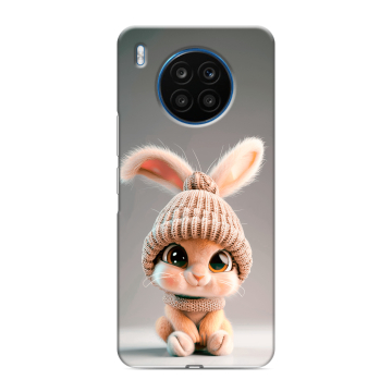 Силиконовый чехол на Huawei Honor 50 Lite с принтом Кролик Силиконовый чехол на Huawei Honor 50 Lite с принтом Кролик