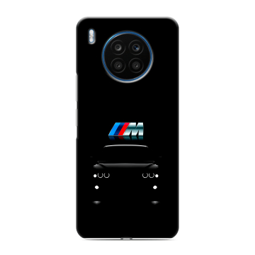 Силиконовый чехол на Huawei Honor 50 Lite с принтом БМВ BMW Силиконовый чехол на Huawei Honor 50 Lite с принтом БМВ BMW