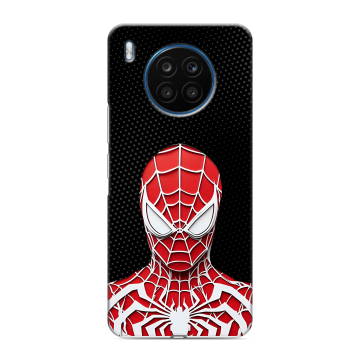 Силиконовый чехол на Huawei Honor 50 Lite с принтом человек паук spiderman