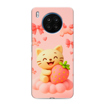 Силиконовый чехол на Huawei Honor 50 Lite с принтом для девочек