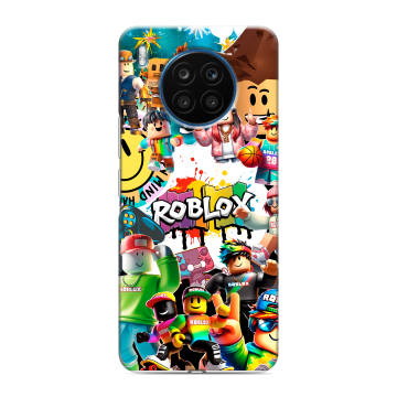 Силиконовый чехол на Huawei Honor 50 Lite с принтом Roblox Роблокс Силиконовый чехол на Huawei Honor 50 Lite с принтом Roblox Роблокс