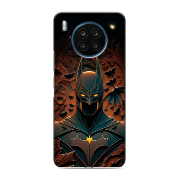 Силиконовый чехол на Huawei Honor 50 Lite с принтом Batman Бэтмен