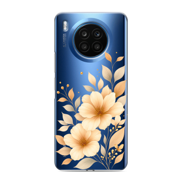 Силиконовый чехол на Huawei Honor 50 Lite с принтом для девушки