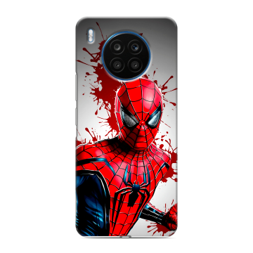 Силиконовый чехол на Huawei Honor 50 Lite с принтом Spiderman Человек паук