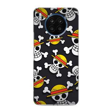 Силиконовый чехол на Huawei Honor 50 Lite с принтом One Piece Ван Пис
