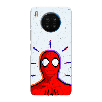 Силиконовый чехол на Huawei Honor 50 Lite с принтом Spiderman Человек паук