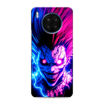 Силиконовый чехол на Huawei Honor 50 Lite с принтом Death note Тетрадь смерти
