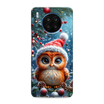 Силиконовый чехол на Huawei Honor 50 Lite с принтом Новый год Силиконовый чехол на Huawei Honor 50 Lite с принтом Новый год