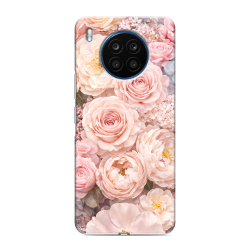 Силиконовый чехол на Huawei Honor 50 Lite с принтом женский