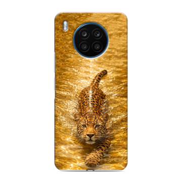 Силиконовый чехол на Huawei Honor 50 Lite с принтом женский